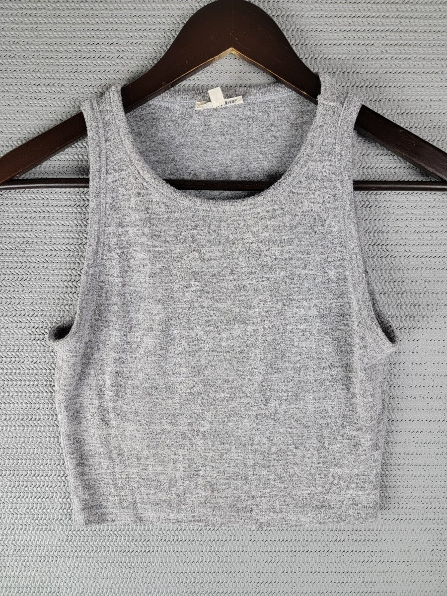 Wilfred Free tank top shirt size medium casual gray rayon