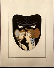 ERTE 1988 ENVY ARTIST PROOF LE 34/35 SERIGRAPH ON ARCHES FRANCE PAPER SIGNED