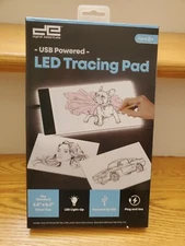 LED Light Tracing Pad - Mini Portable USB Powered 5.8"x8.3" Plug & Use BRAND NEW