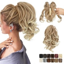 2025 New Premium Synthetic Diy Claw Clip in Ponytail Extensions Hairpiece