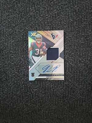 2022 Panini Xr Football Dameon Pierce Rookie Patch Auto 161/199