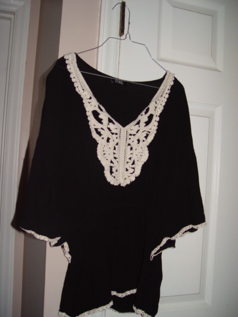 トリートユアセルフ back logo lace tops white lace tie tops | Treat ürself