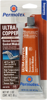 PERMATEX 81878 Silicone Gasket Maker - 3 oz. net wt.