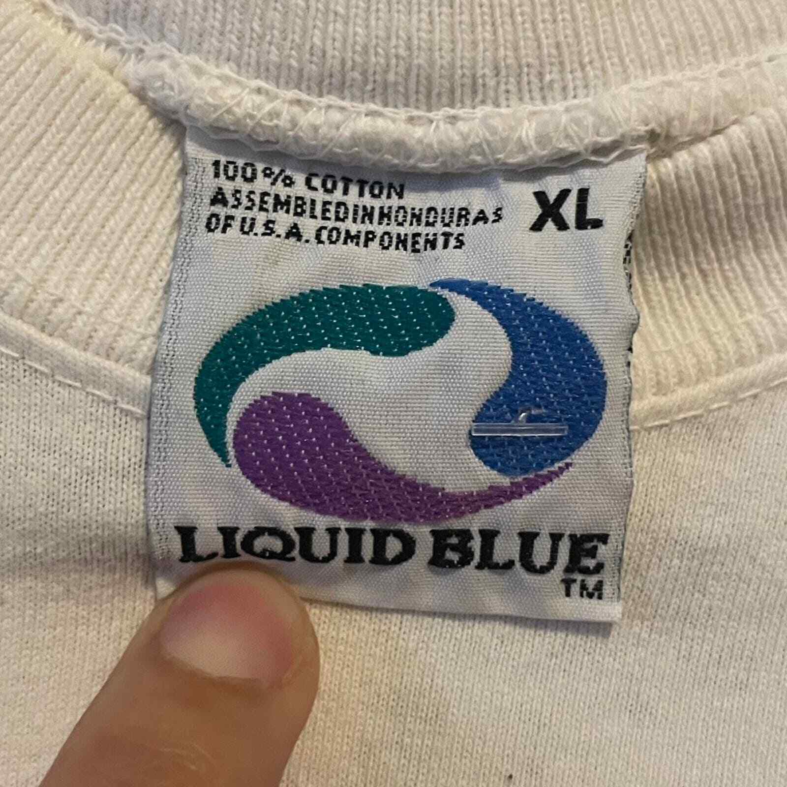 ALTRA Camicia vintage anni '90 The Other Ones Grateful Dead 1998 Tour blu liquido adulto XL