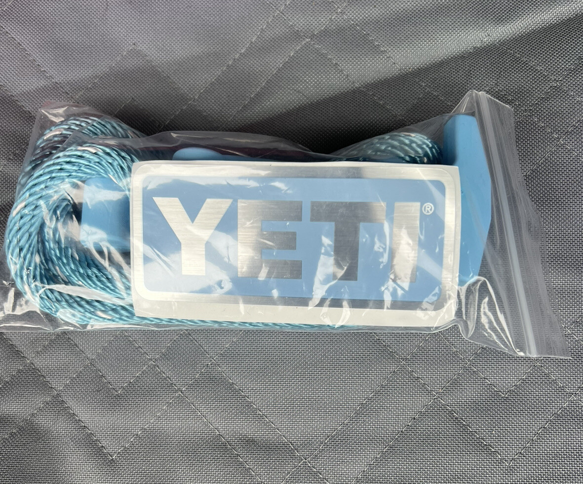 NEW SOLD OUT YETI Light Blue Latch Kit- WITH STICKER, LATCHES AND