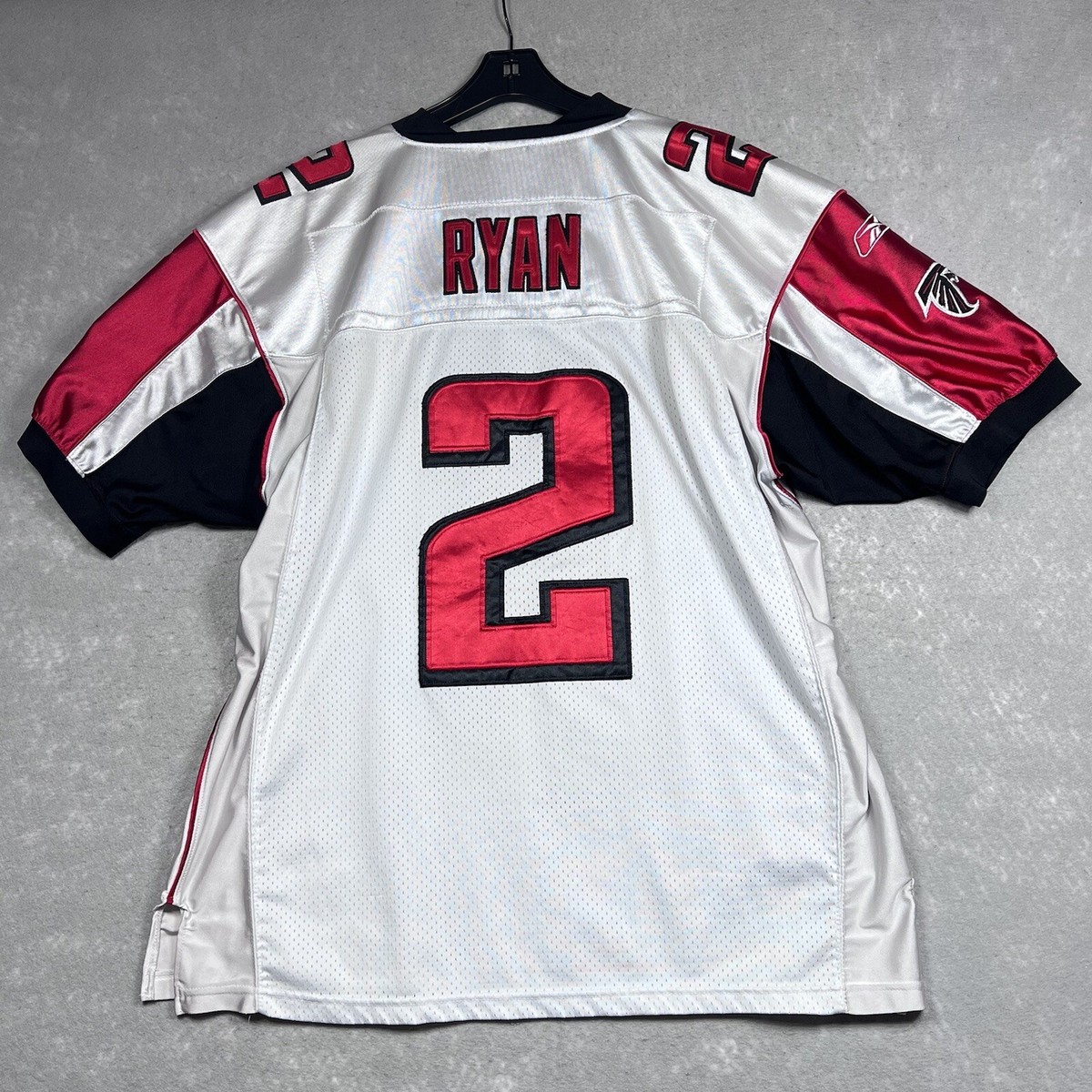 Reebok NFL Atlanta Falcons Ryan ゲームシャツ VTG NFL Jersey Mens SZ 52 Atlanta Falcons #2 Matt Ryan