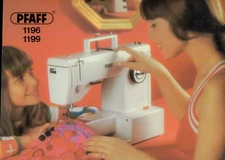 PFAFF 1196 1199 Instruction Manual User Guide: Coil Bound 68 Pages