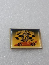 Kiwanis International 1992 Indianapolis Indiana Welcome To Indy Enamel Pin Vtg