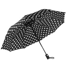 Cute Polka Dots Umbrella Compact Travel Umbrella - 10 Ribs Windproof, 42.52  ...
