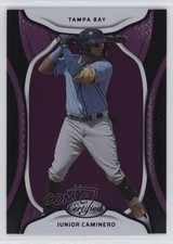 2023 Panini Chronicles Certified Purple 33/49 Junior Caminero #24 o7m
