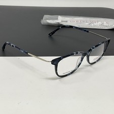 GENEVIEVE BOUTIQUE “LIBBY” Eyeglasses Frame 49-16-140 Blue Tortoise TZ62