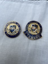 Royal College Of Midwives Metal And Enamel Badges , One Steward Badge