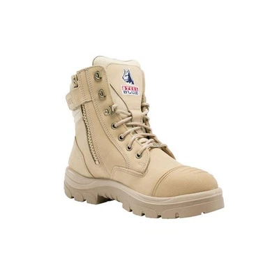 Steel Blue Southern Cross zip S3 sand nubuck steel toe/midsole safety work boot - Image 1 of 2