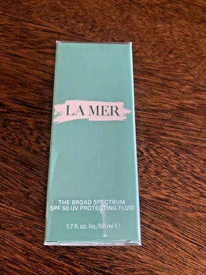 BRANDED La Mer-The Broad Spectrum SPF 50 UV Protecting Fluid 1.7oz/50ml NIB FACTORY SEAL