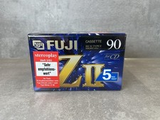 5x FUJI Z II 90 Cassette Tapes | Leerkassette...