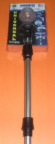 Perko 1470DP4CHR Delta Universal Stern Pole Light 36""