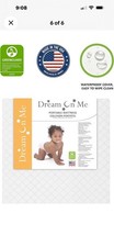Dream On Me Portable Crib Mattress 24x38x3 Baby Playard Pad