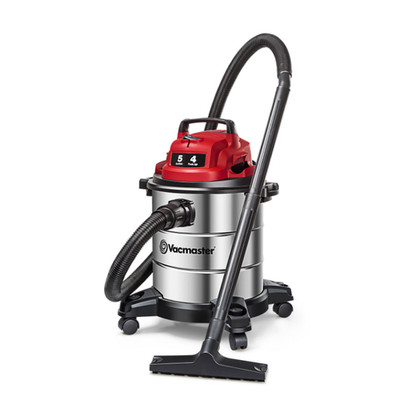 Vacmaster VOC508S 1101 Wet/Dry Vacuum 5-Gallon* 4 Peak HP Stainless Steel