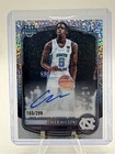 Topps 2025-26 Bowman Chrome Caleb Wilson UNC Speckle Refractor Auto /299