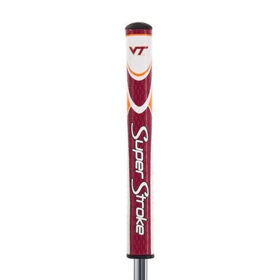 SuperStroke (Authentic) Virginia Tech Hokies 2.0 Mid Slim Putter Grip W/Marker
