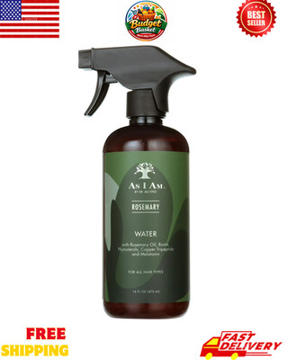 As I Am Rosemary Water Scalp Treatment for Hair Density and Thinning Hair Hydrat