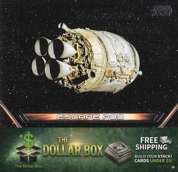 2017 Topps Star Wars: Galactic Files Reborn #V-14 Escape Pod Vehicles