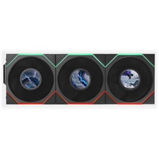 Lian Li UNI FAN TL LCD FLEX 120mm Black Reverse Blade LCD Card 12RTLLCD1F3B