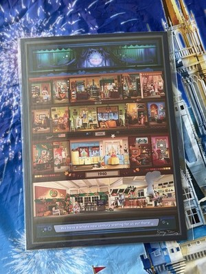 2026 Disney Parks Haley Talton Walt Disney s Carousel Of Progress 5x7  Postcard