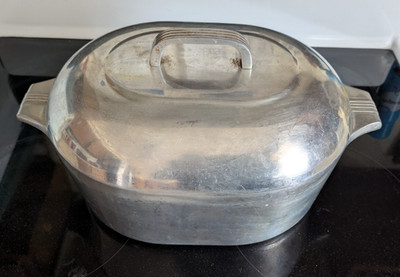 VTG Wagner Ware Sidney O Magnalite 4265 Roaster Dutch Oven Lid 8 QT Solid