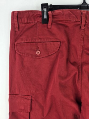 Levi's 541 Men's Stretch Cargo Pants 40X29 Red Athletic Fit S40196 Read NWT - Picture 13 of 20