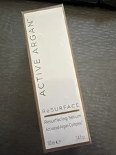 Active Argan Resurface Resurfacing Serum 3.4 oz Big! Fresh Batch! Sealed!