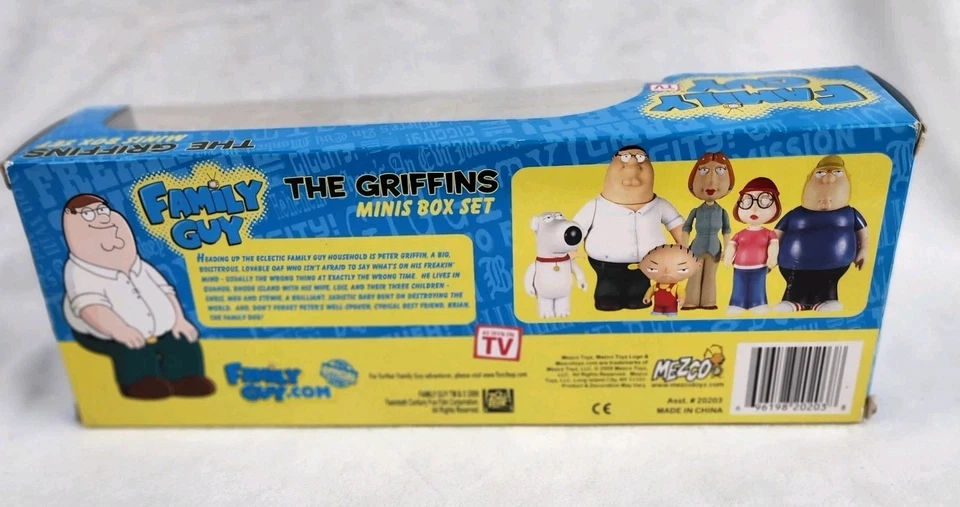 Family Guy Juguete Los Grifos Minis Caja Juego de 6 Figuras Mezco Foto 3 de 4