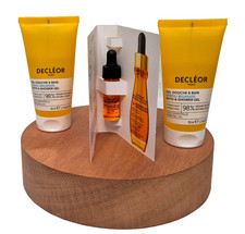 DECLEOR PARIS Womens Essential Oils-Serum 4ml  2 X Bath Shower Gel 50ml