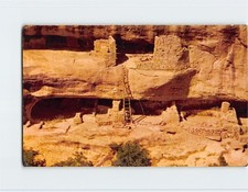 Postcard New Fire House Mesa Verde National Park Colorado USA North America