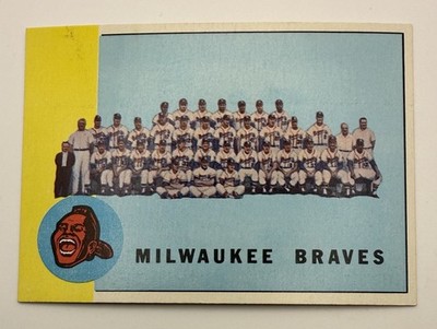 1963 Topps - Semi-High # Milwaukee Braves #503 Key Card