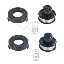 1/2/4 Pack Trimmer Line Cap Spring Spool For Black & Decker RS-136-BKP