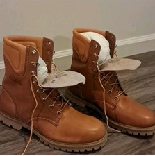 Northlake Genuine 8" Saddle Leather Boots Men's Size 12 USA Made New