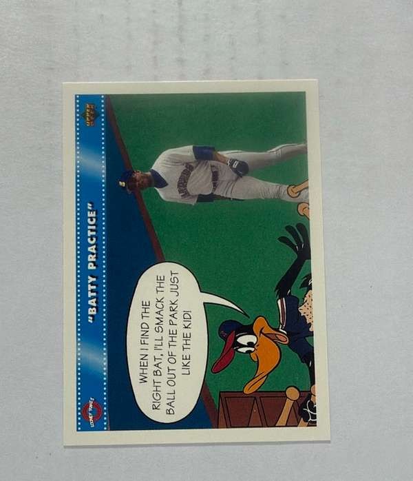 1992 Upper Deck Comic Ball 3 #49 Batty Practice  Near Mint
