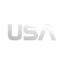 Usa Sticker Die Cut Chrome Mirror Gold Silver Oil Slick Rainbow
