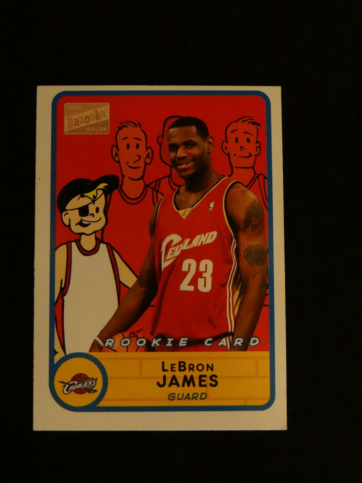 2003 topps bazooka lebron james
