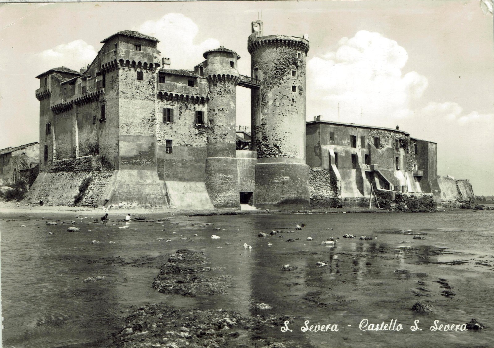 SANTA SEVERA (ROMA) - Castello - VIAGGIATA NEL 1963 - Rif. 1543 PI