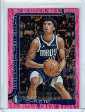 2025-26 Topps Max Christie Pink Holo Foil #174 Dallas Mavericks