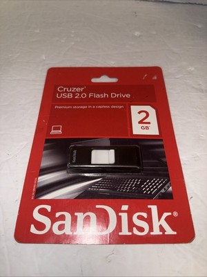 SanDisk Cruzer 2GB USB 2.0 Flash Drive: Model SDCZ36-002GB-A11 (Brand New)