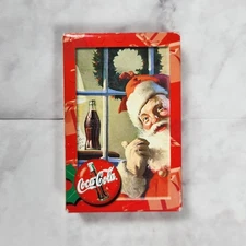 Vintage Coca-Cola Christmas Santa Claus Coke Playing Cards W/Jokers - Complete