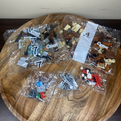 Lego Lot Of 5 Sealed Parts Bags From Random Lego Sets Factory Sealed