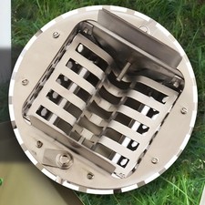 16L Wood Pellet Burner Hopper For Wood Burning Tent StoveOutdoor Camping Heating