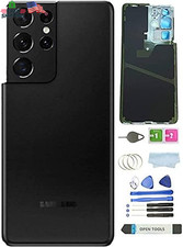 Galaxy S21 Ultra Back Glass Cover Replacement for Samsung Galaxy S21U S21 Ultra