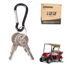 Universal Golf Cart Ignition Keys for EZGO 1982-up Electric and Gas, 2 PCS,