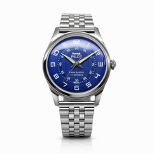 Refurbished Automatic Men’s Watch Day Date | Classic Vintage Style | Steel Strap