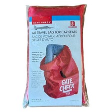 GATE CHECK Air Travel Bag For Baby Car Seats 34" x 18" x 18" JL Childress NEW